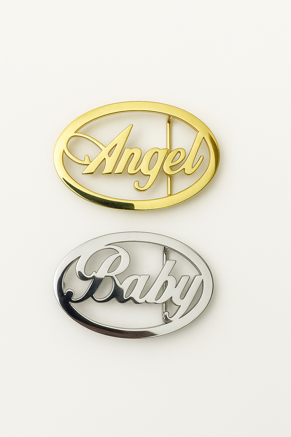 Personalize Oval Belt Buckle