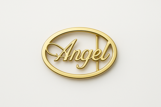 Personalize Oval Belt Buckle