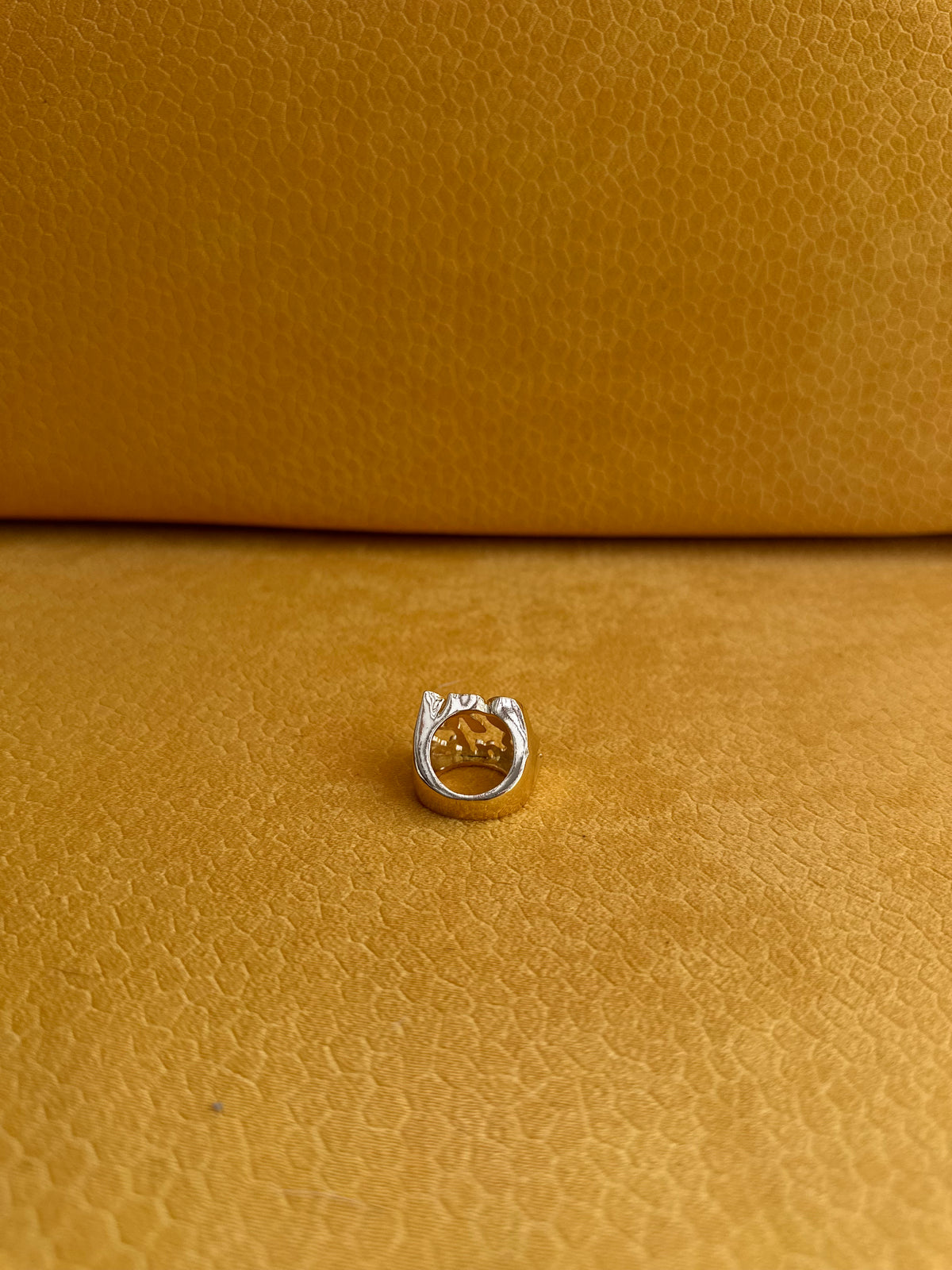 Personalize Chunky Name Ring